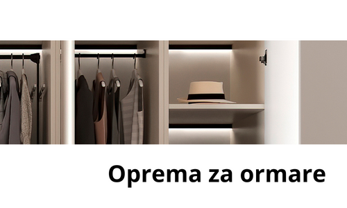 Ormar sa unutrašnjim komponentama Emuca